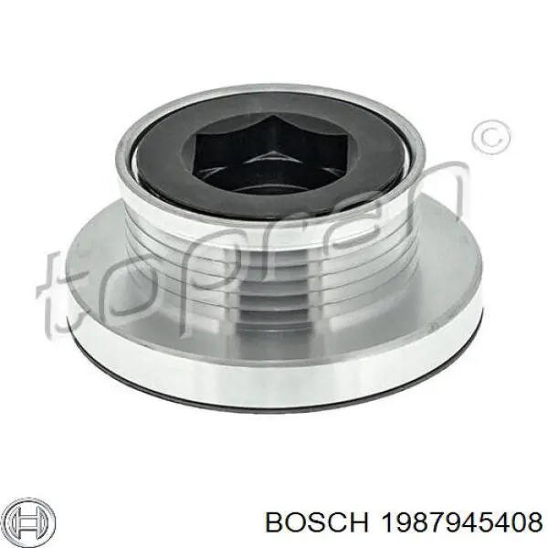 Шкив генератора 1987945408 Bosch