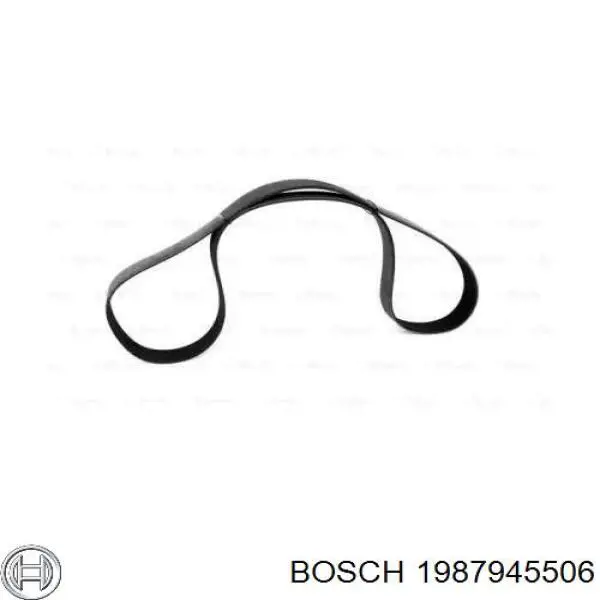 1 987 945 506 Bosch correia dos conjuntos de transmissão