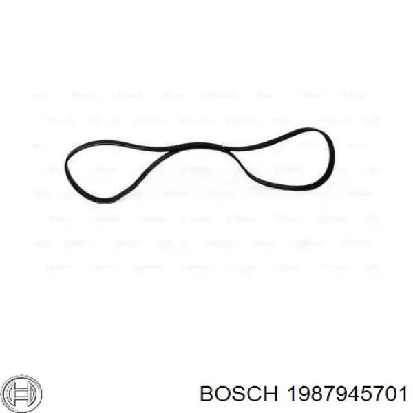 Correa trapezoidal 1987945701 Bosch