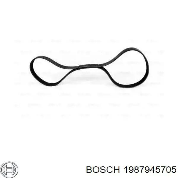Ремень генератора 1987945705 Bosch