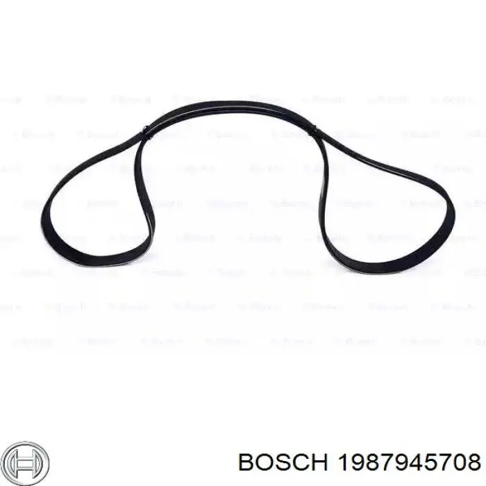 1987945708 Bosch correia dos conjuntos de transmissão