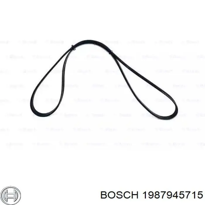 1987945715 Bosch correia dos conjuntos de transmissão