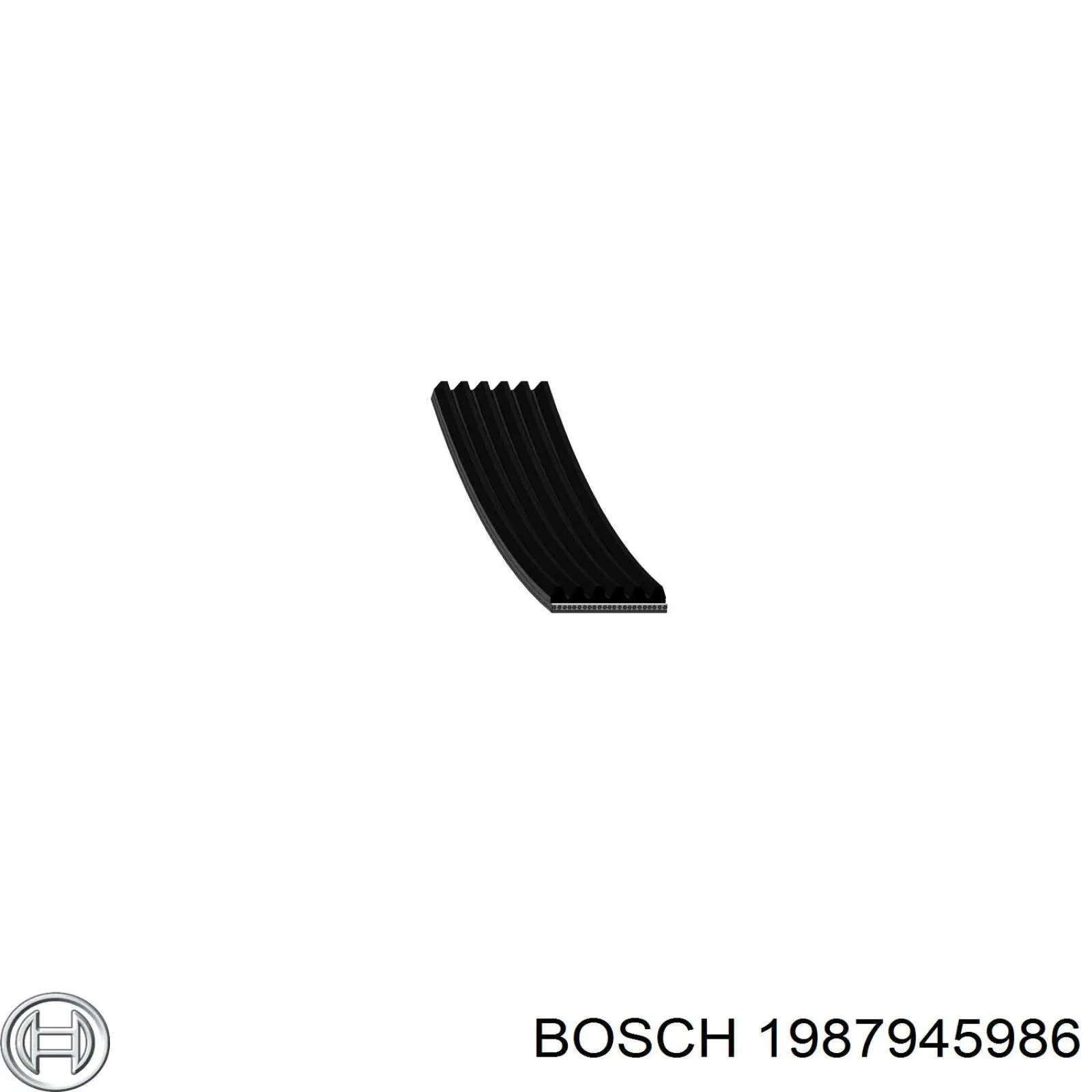 1987945986 Bosch correia dos conjuntos de transmissão