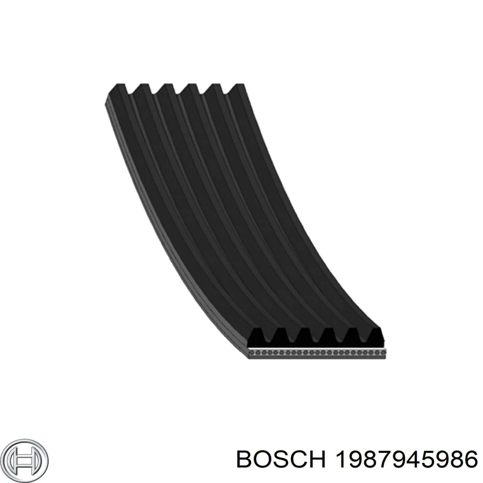 Correa trapezoidal 1987945986 Bosch