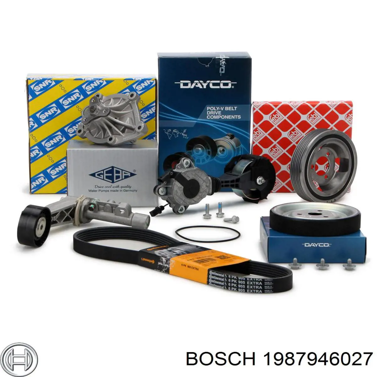 Клиновый ремень Bosch 1987946027 цена, от 8.17 USD