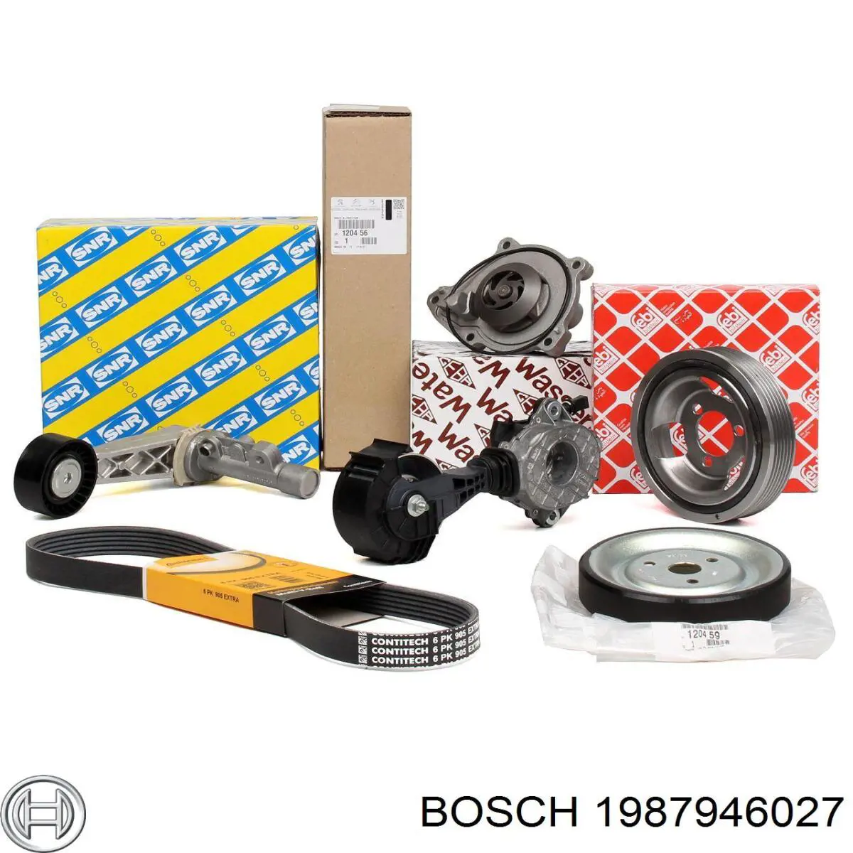 Купить 1987946027 Bosch Ремень генератора