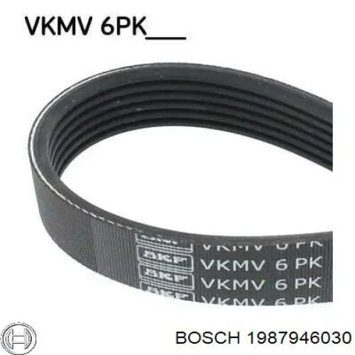 Клиновый ремень Bosch 1987946030 цена, от 11.07 USD
