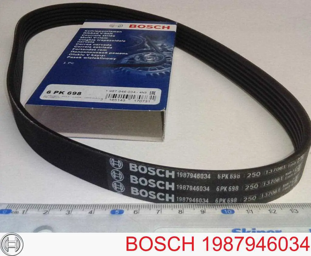 1987946034 Bosch correia dos conjuntos de transmissão