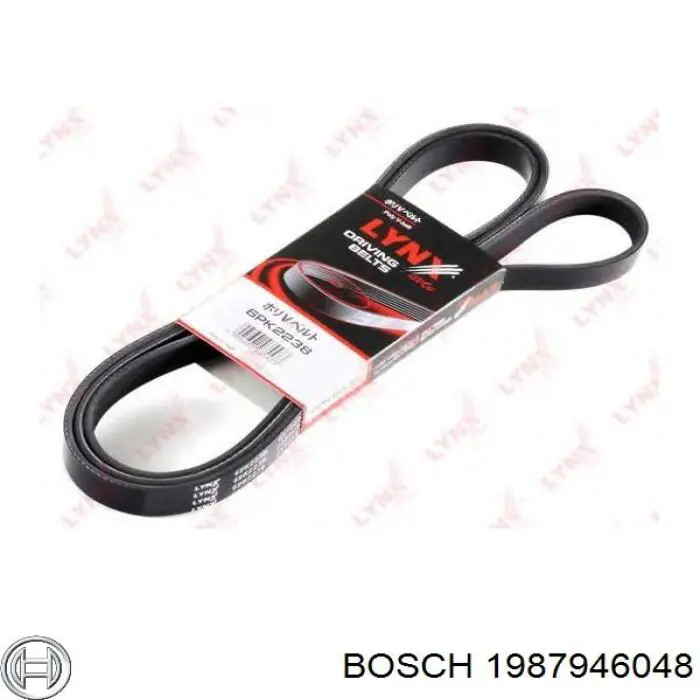 Клиновый ремень Bosch 1987946048 цена, от 18.83 USD