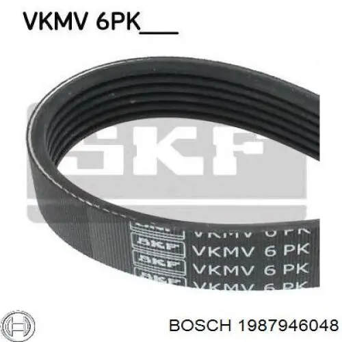 1987946048 Bosch Поликлиновый ремень