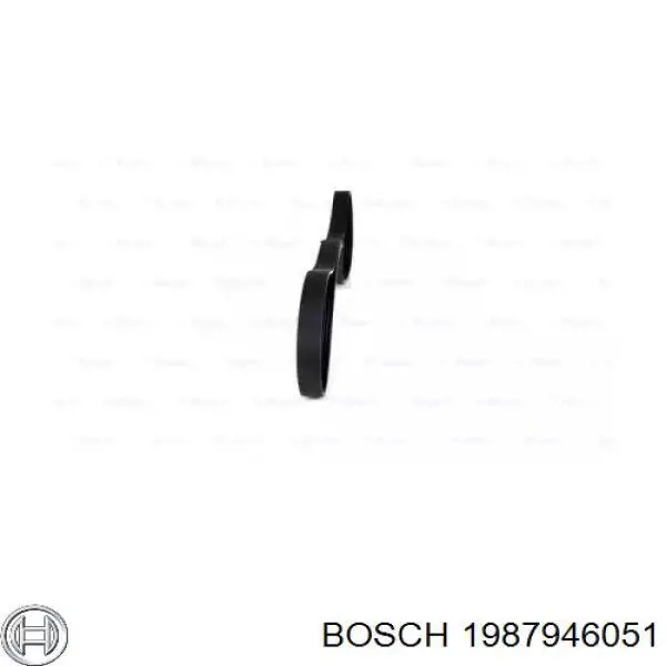 Ремінь приводний, агрегатів 1987946051 Bosch