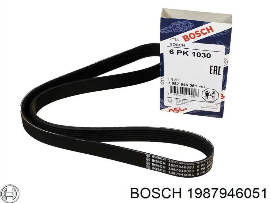 Ремень генератора 1987946051 Bosch