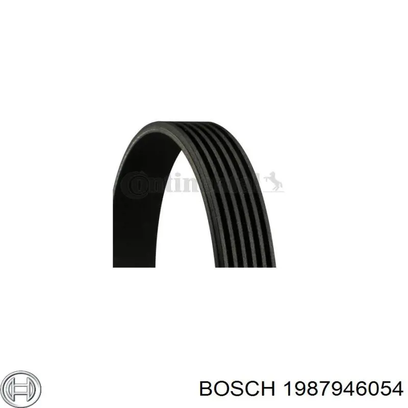 Ремінь приводний, агрегатів 1987946054 Bosch
