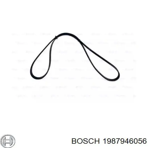 Correa trapezoidal 1987946056 Bosch