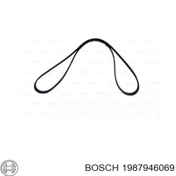 BOSCH Ремень Поликлиновый 5PK1054