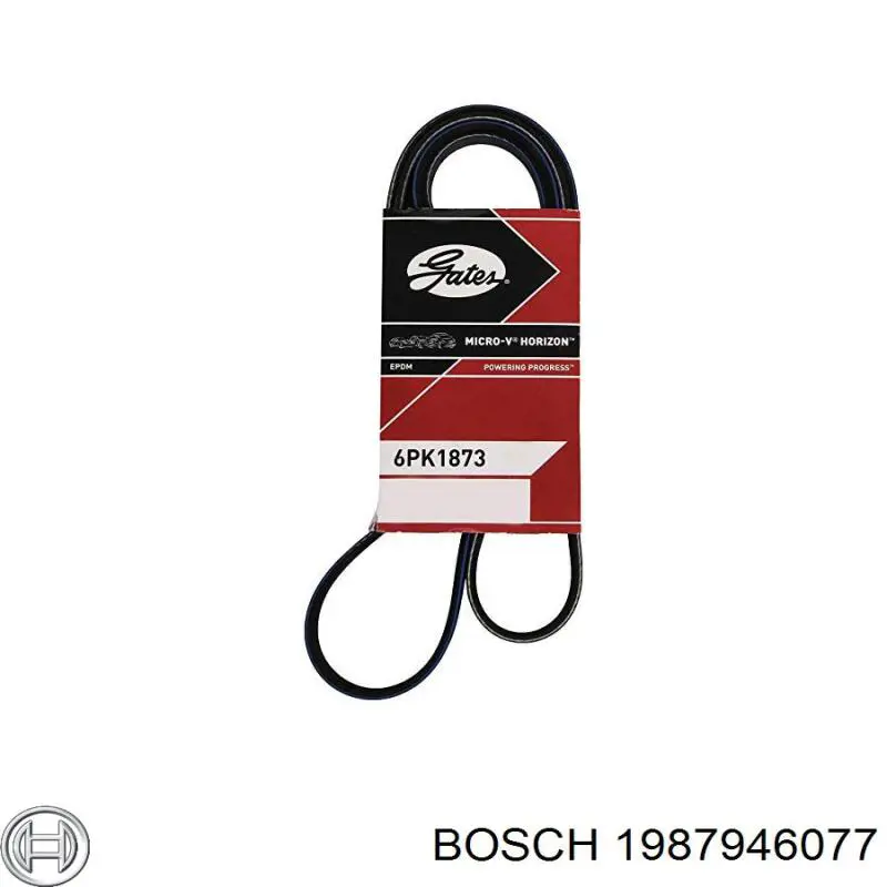 Клиновый ремень Bosch 1987946077 цена, от 11.76 USD