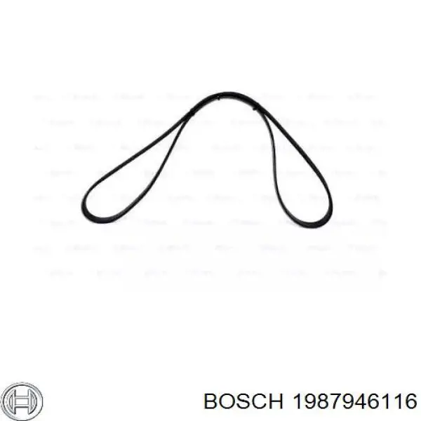 Купить 1987946116 Bosch Ремень генератора
