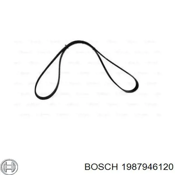 1987946120 Bosch correia dos conjuntos de transmissão