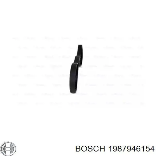 Ремінь приводний, агрегатів 1987946154 Bosch