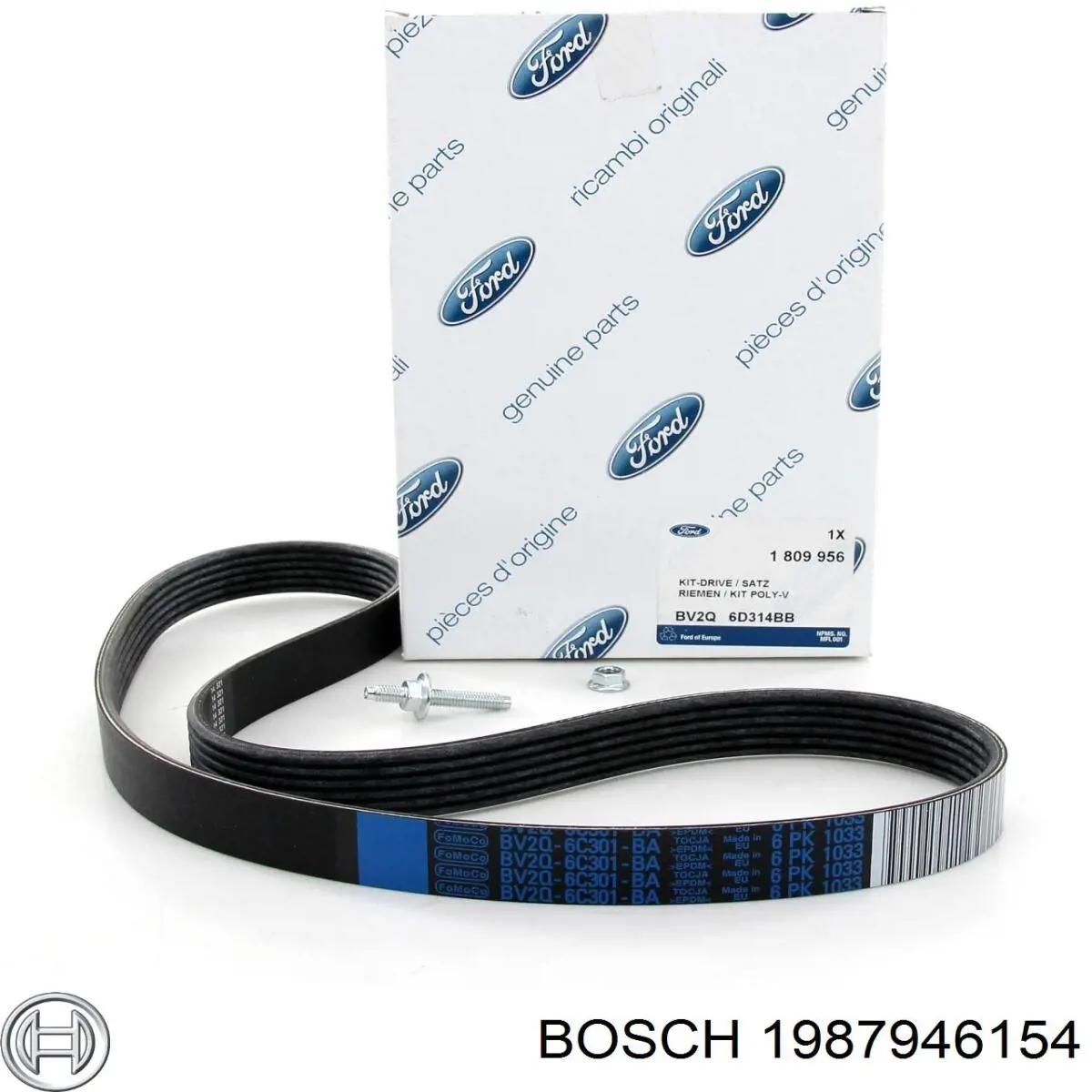 Ремінь приводний, агрегатів 1987946154 Bosch