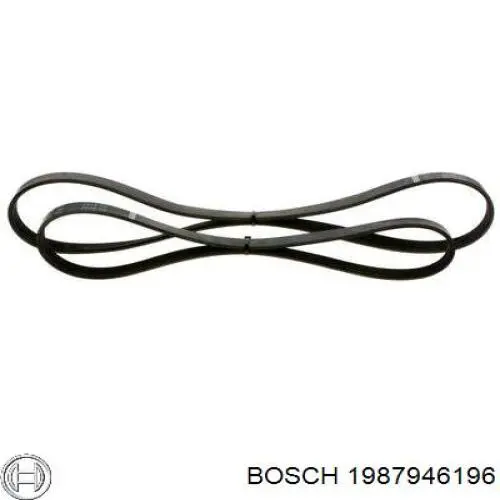 Ремень агрегатов приводной, комплект Bosch 1987946196