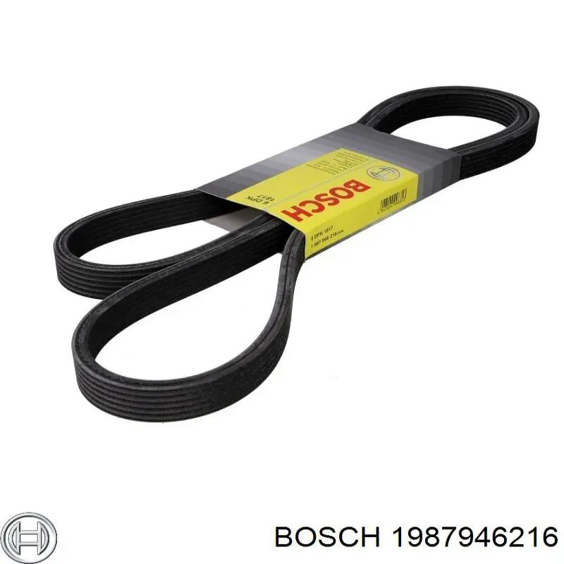 Correa trapezoidal 1987946216 Bosch