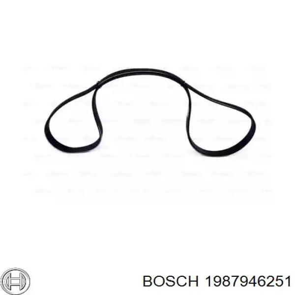 Correa trapezoidal 1987946251 Bosch