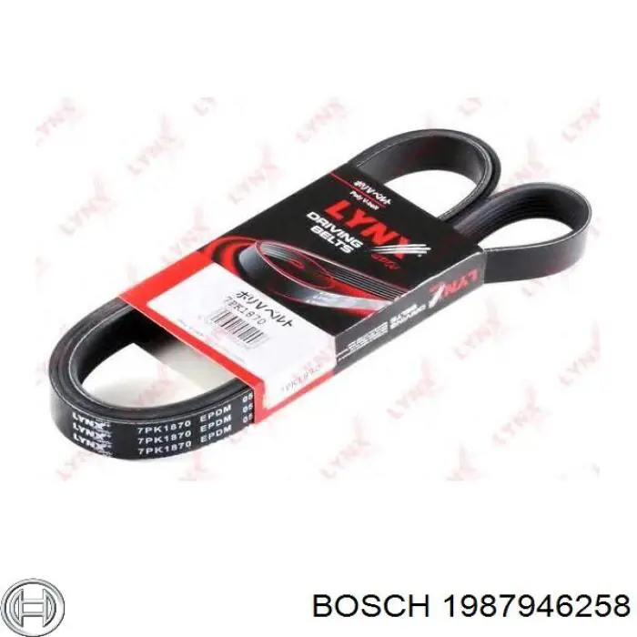 Ремень генератора 1987946258 Bosch