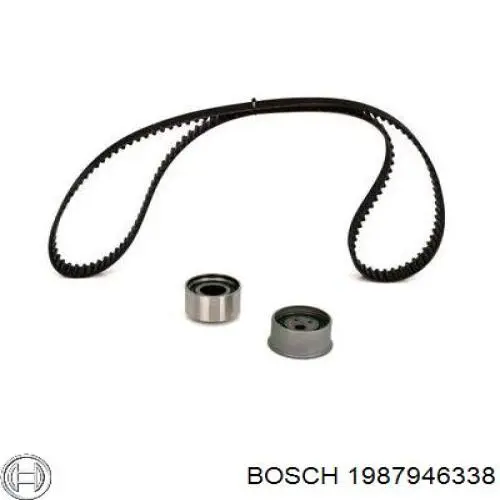 1987946338 Bosch correia do mecanismo de distribuição de gás, kit