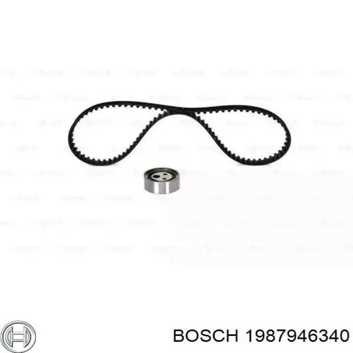 1987946340 Bosch correia do mecanismo de distribuição de gás, kit