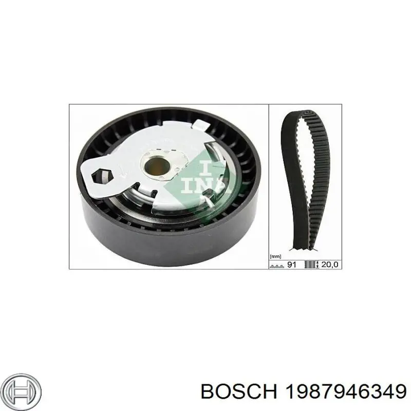 Комплект ГРМ 1987946349 Bosch
