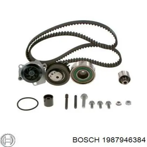 1987946384 Bosch correia do mecanismo de distribuição de gás, kit