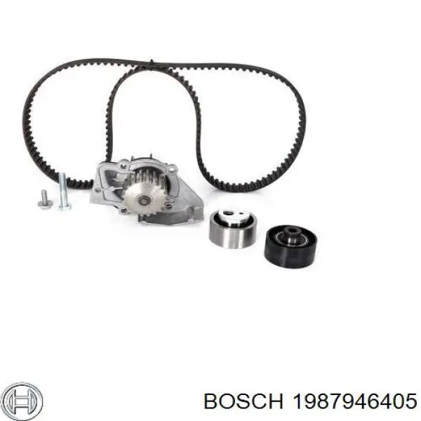 1987946405 Bosch Комплект ремня ГРМ