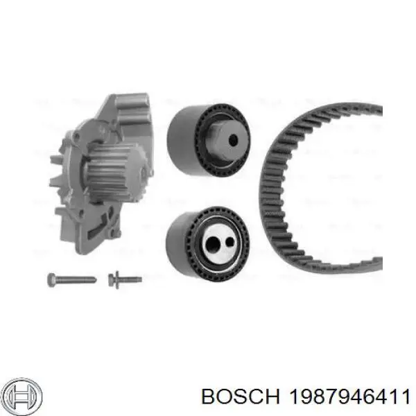 Комплект ГРМ 1987946411 Bosch