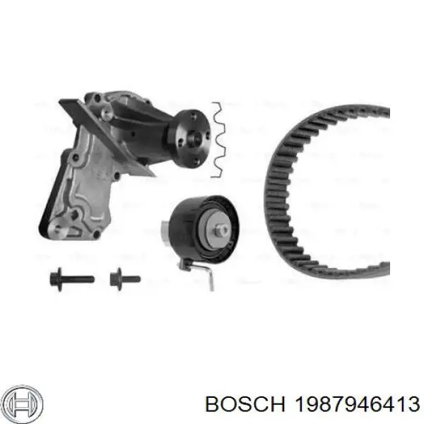1987946413 Bosch комплект грм
