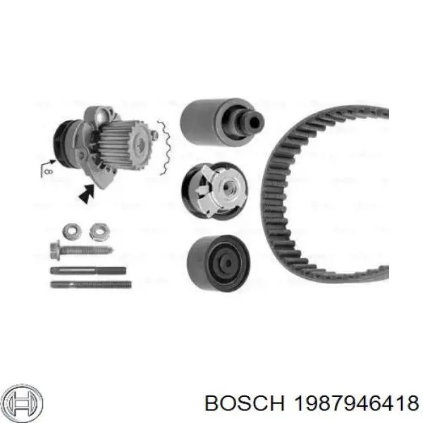 Комплект ГРМ 1987946418 Bosch