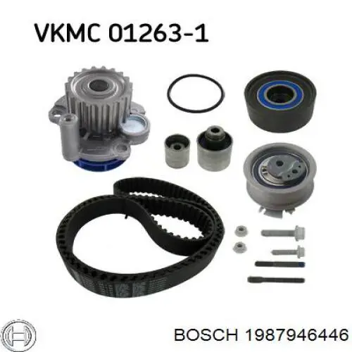 ГРМ ремни, комплект Bosch 1987946446 цена, от 177.18 USD