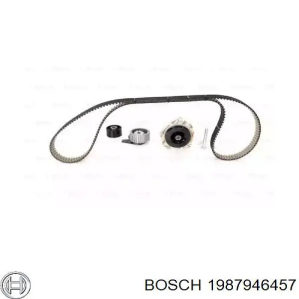 ГРМ ремни, комплект Bosch 1987946457 цена, от 123.00 USD