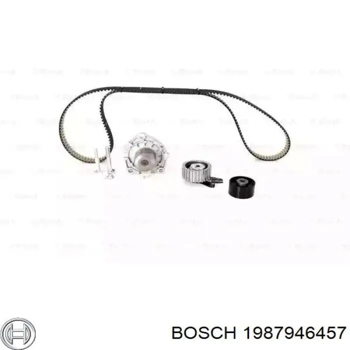 1987946457 Bosch correia do mecanismo de distribuição de gás, kit