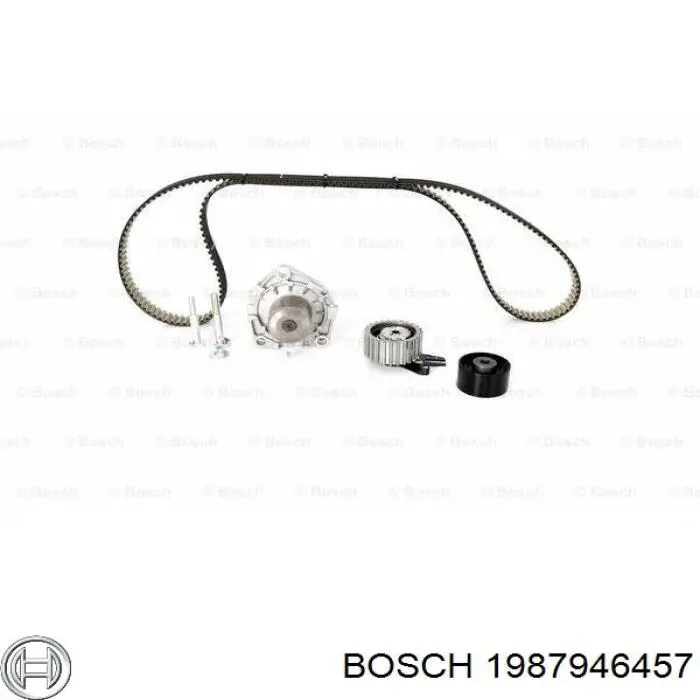 1987946457 Bosch Комплект ремня ГРМ