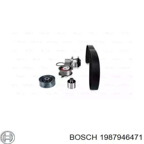 Комплект ГРМ 1987946471 Bosch