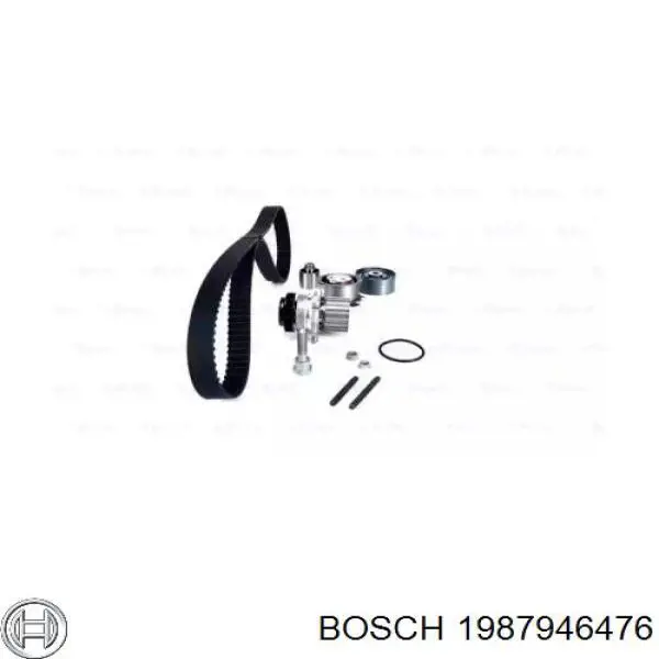 1987946476 Bosch correia do mecanismo de distribuição de gás, kit