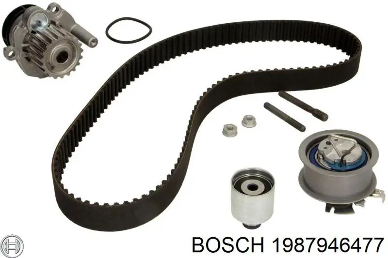 1987946477 Bosch correia do mecanismo de distribuição de gás, kit