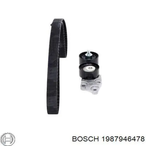 1987946478 Bosch Комплект ремня ГРМ