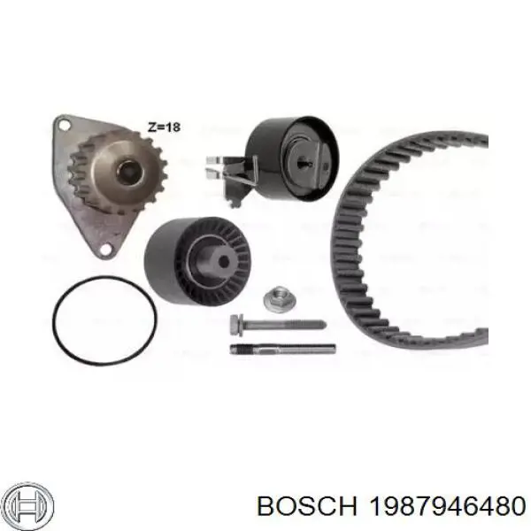 Комплект ремня ГРМ 1987946480 Bosch