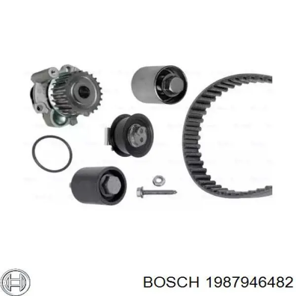 1987946482 Bosch комплект грм