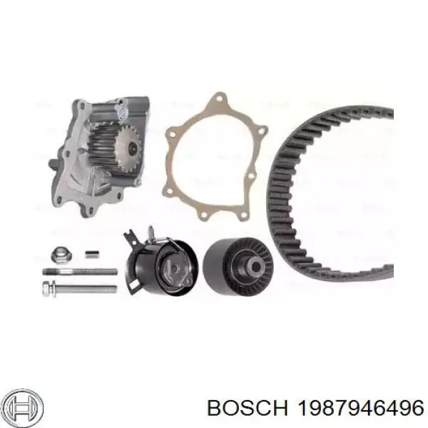 Kit correa de distribución 1987946496 Bosch