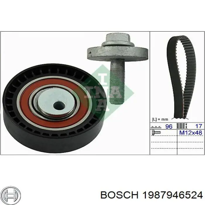 Комплект ГРМ 1987946524 Bosch