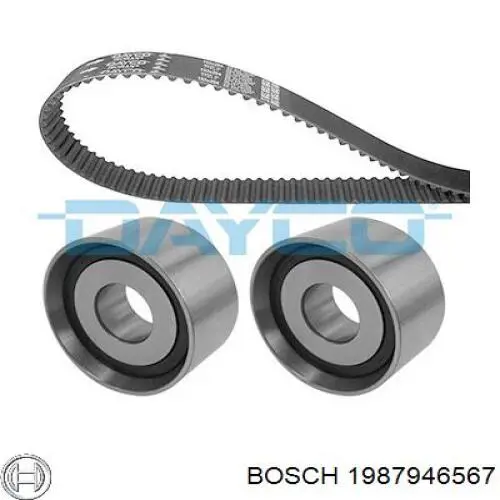 1987946567 Bosch Комплект ремня ГРМ