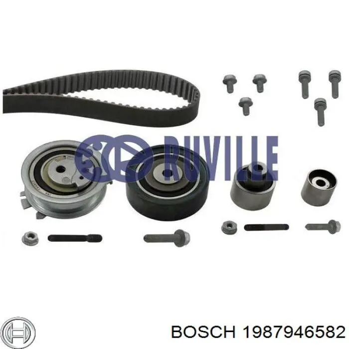 Комплект ГРМ 550137 Ruville